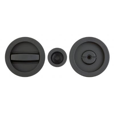 Pocket Door Round Bathroom Lock - Deanta