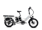 XPedition2 Stratus White Long-Range Dual-Battery eBike