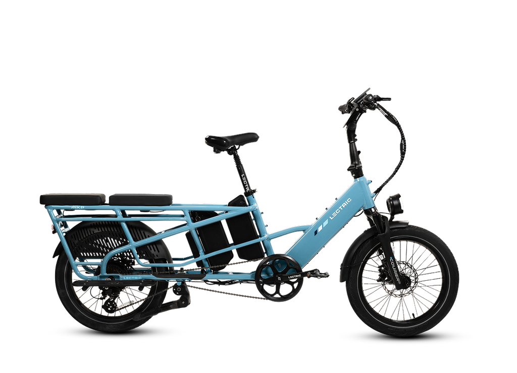 XPedition2 Raindrop Blue Long-Range Dual-Battery eBike