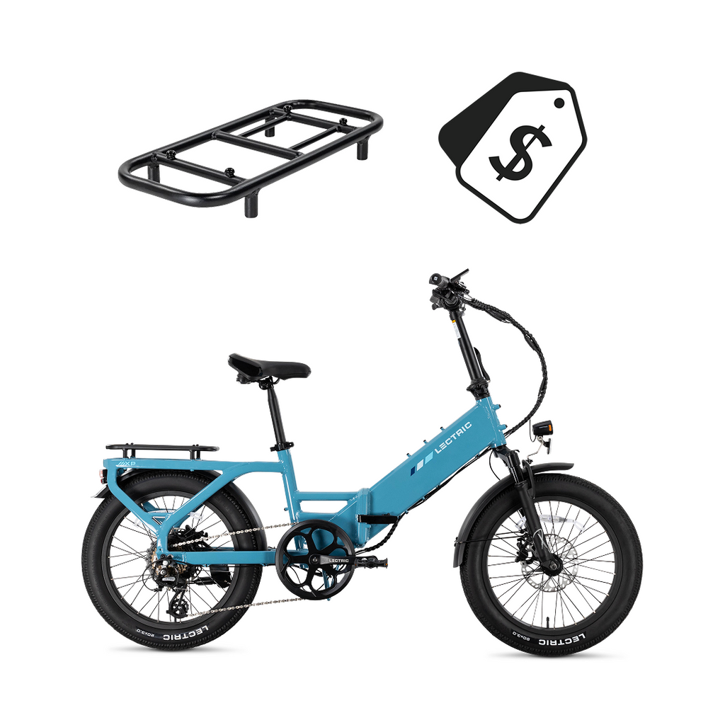 XP4 750 Step-Thru Raindrop Blue - World Car-Free Bundle