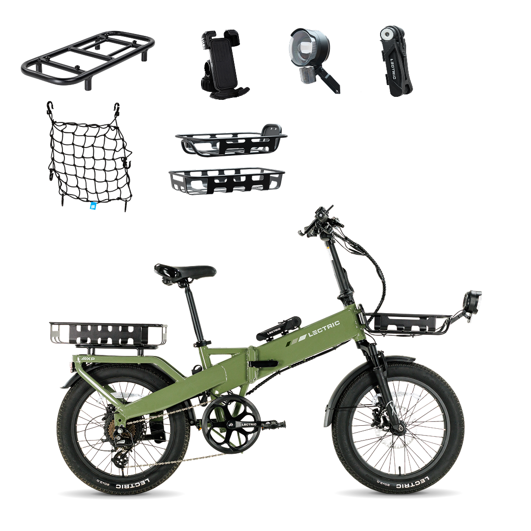 XP4 750 Pine Green - World Car-Free Bundle