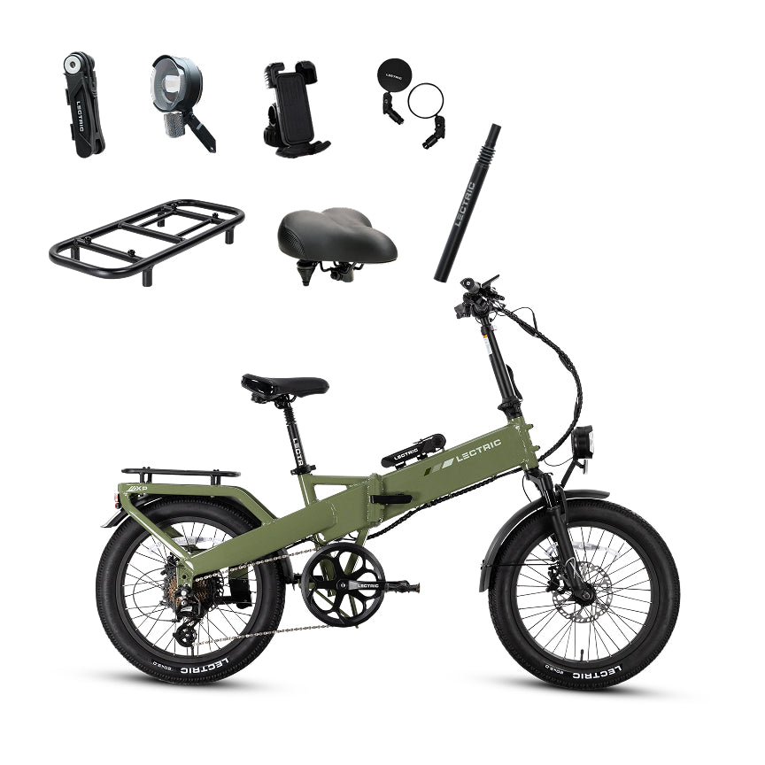 XP4 750 Pine Green - World Car-Free Bundle