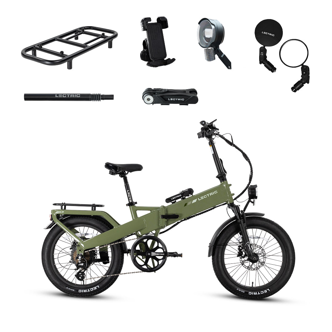 XP4 750 Pine Green - World Car-Free Bundle