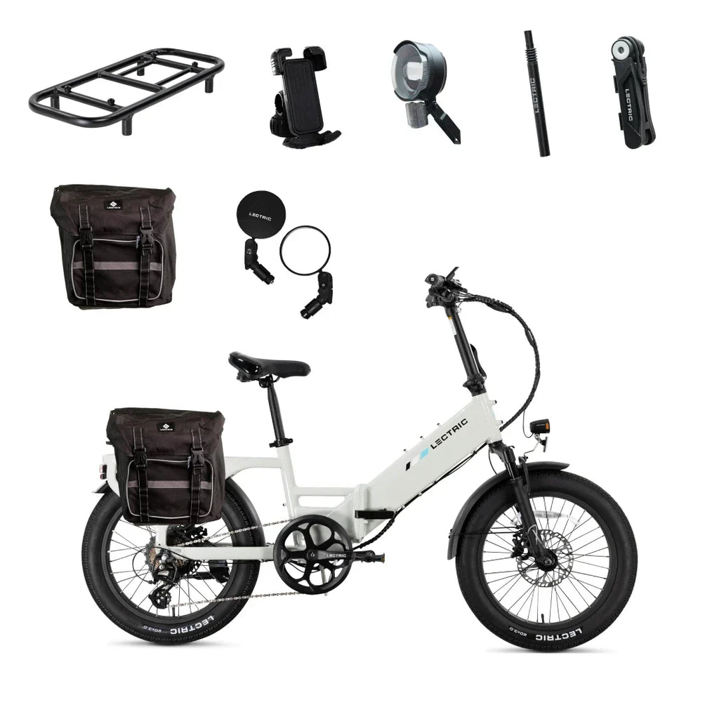 XP4 750 Step-Thru Stratus White - World Car-Free Bundle