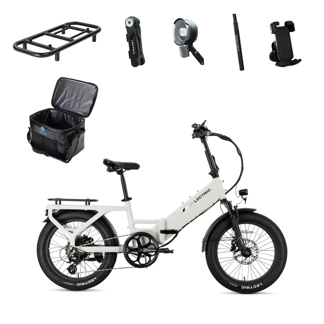 XP4 750 Step-Thru Stratus White - World Car-Free Bundle