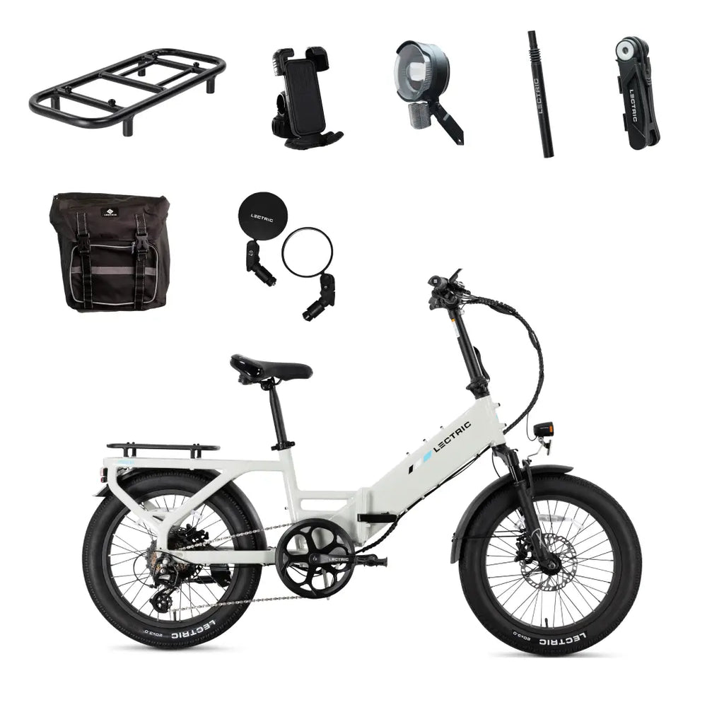 XP4 750 Step-Thru Stratus White - World Car-Free Bundle