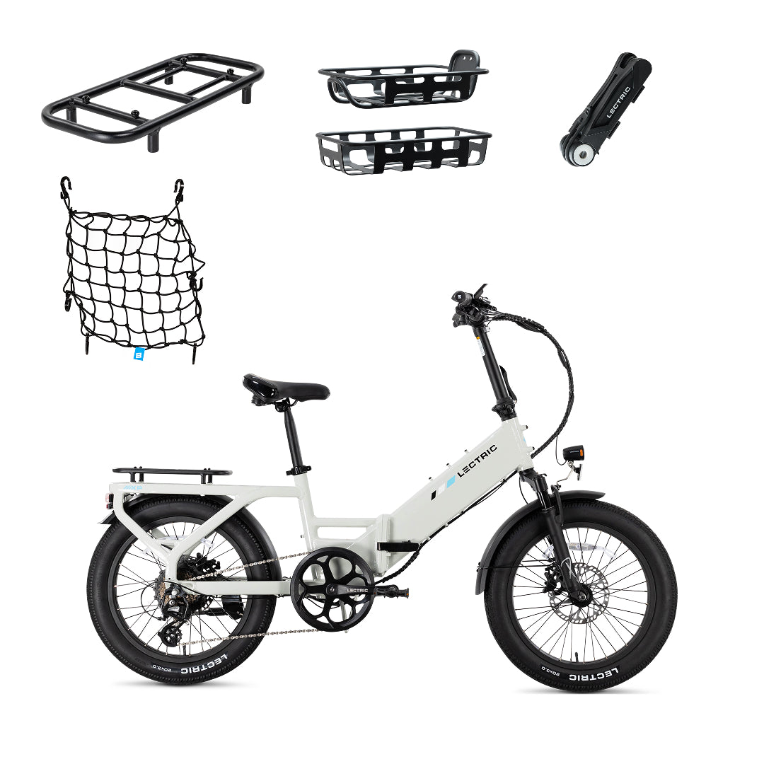 XP4 750 Step-Thru Stratus White - World Car-Free Bundle