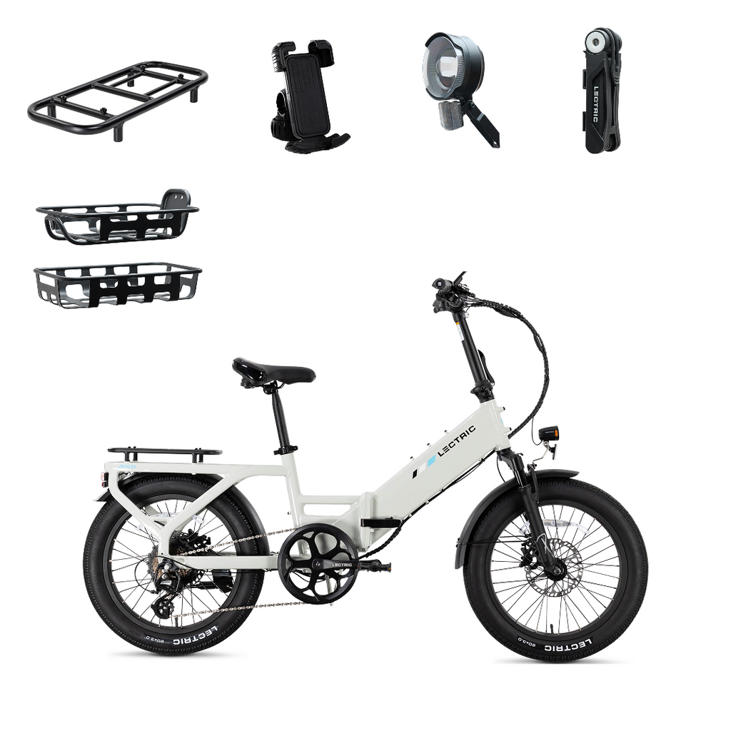 XP4 750 Step-Thru Stratus White - World Car-Free Bundle