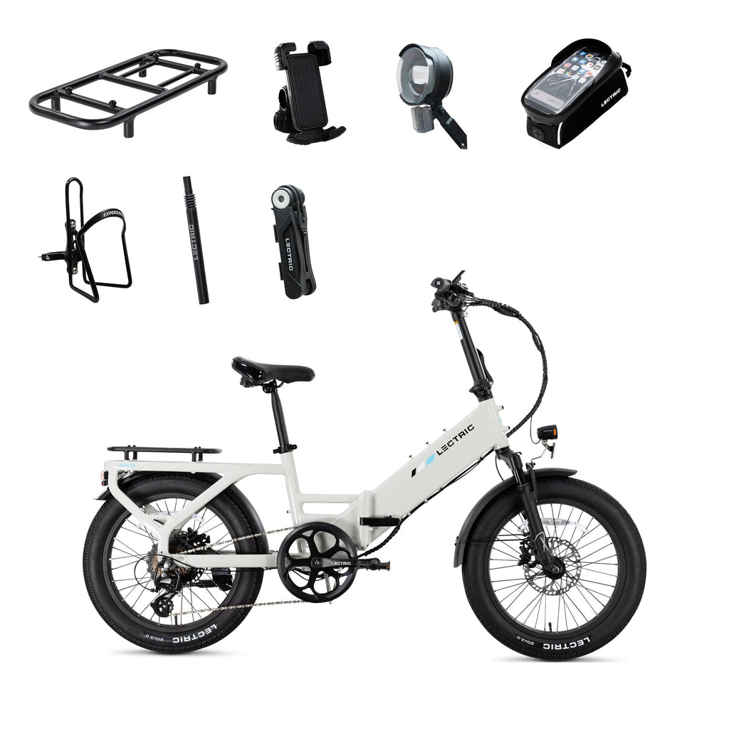 XP4 750 Step-Thru Stratus White - World Car-Free Bundle