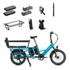 XPedition2 Raindrop Blue Dual-Battery - World Car-Free Bundle