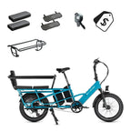 XPedition2 Raindrop Blue Dual-Battery - World Car-Free Bundle