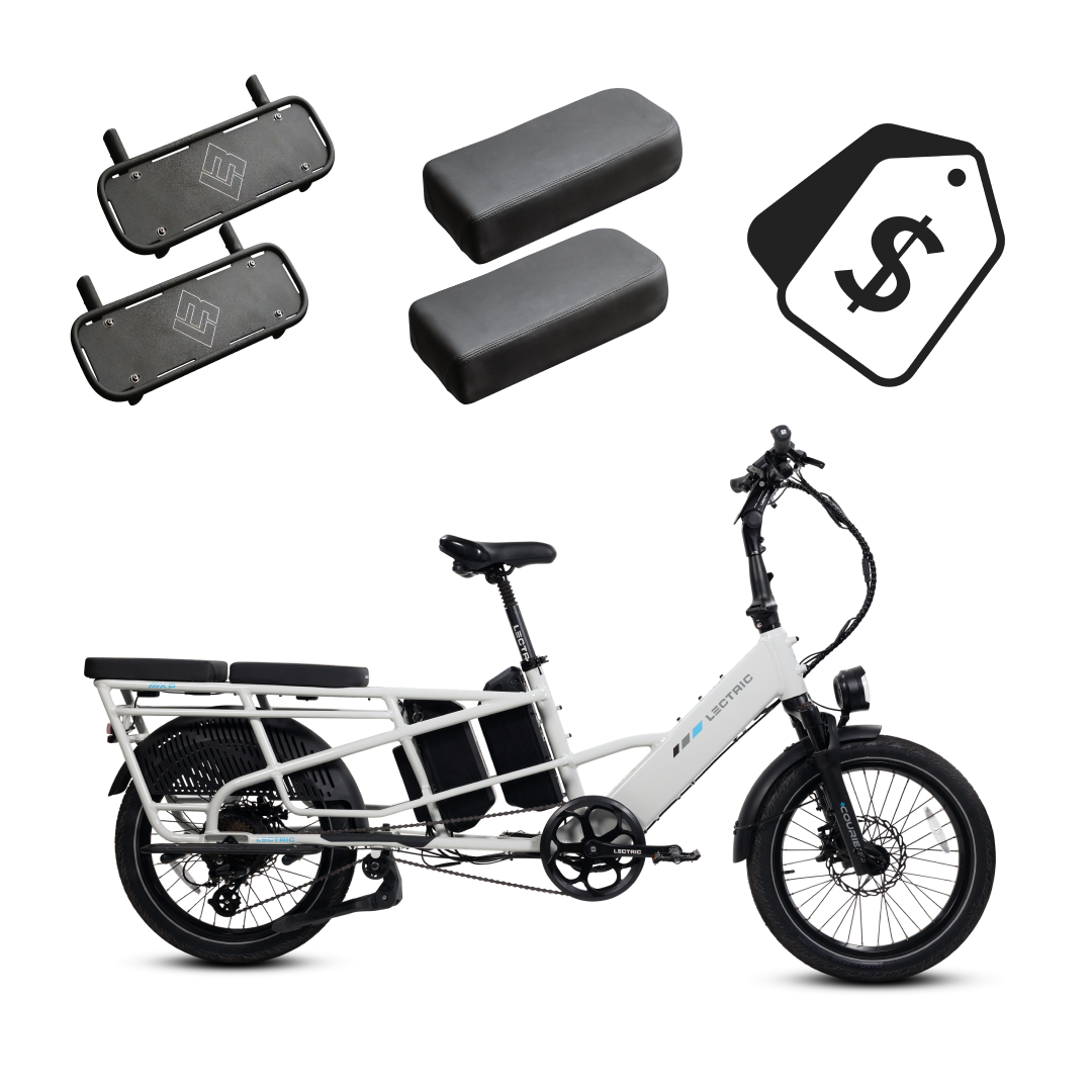 XPedition2 Stratus White Dual-Battery + FREE Running Boards, Cushions, Elite Headlight, Suspension Seat Post, Orbitor ($545 Value)