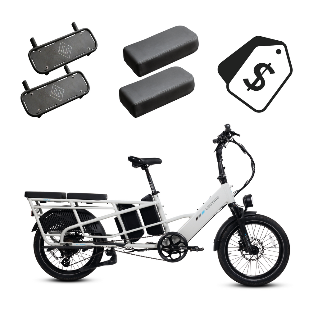 XPedition2 Stratus White Long-Range Dual-Battery - World Car-Free Bundle
