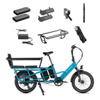 XPedition2 Raindrop Blue Long-Range Dual-Battery - World Car-Free Bundle
