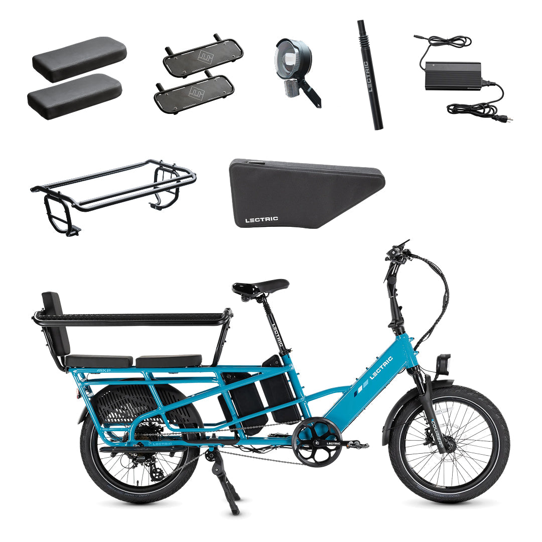 XPedition2 Raindrop Blue Long-Range Dual-Battery - World Car-Free Bundle