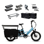 XPedition2 Raindrop Blue Long-Range Dual-Battery - World Car-Free Bundle