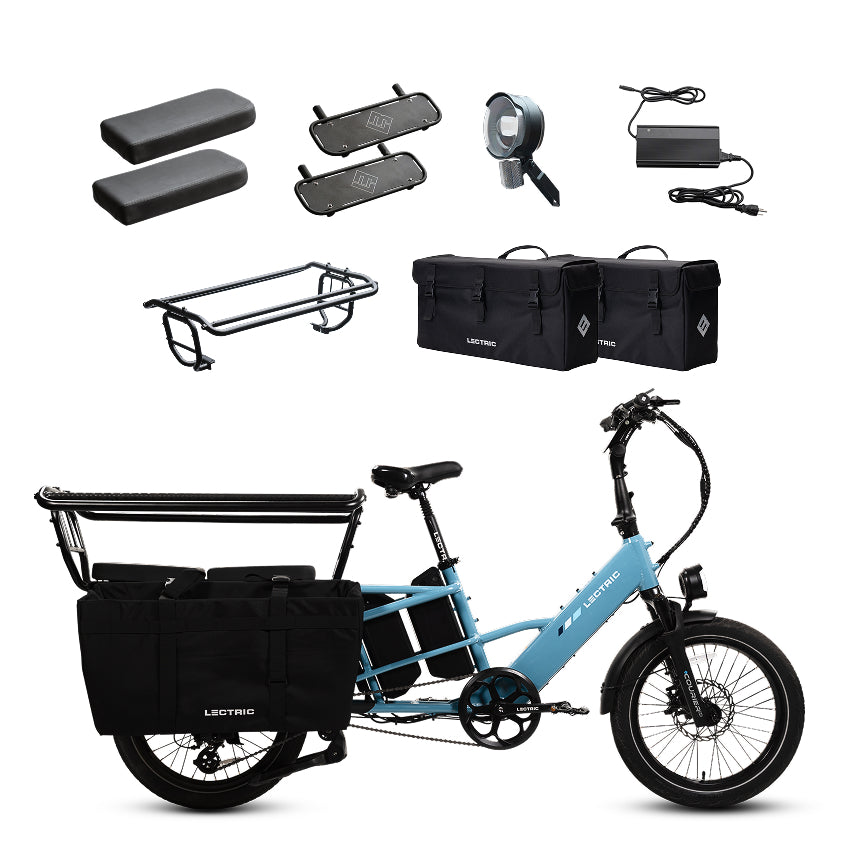 XPedition2 Raindrop Blue Long-Range Dual-Battery - World Car-Free Bundle
