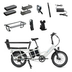 XPedition2 Stratus White Long-Range Dual-Battery - World Car-Free Bundle