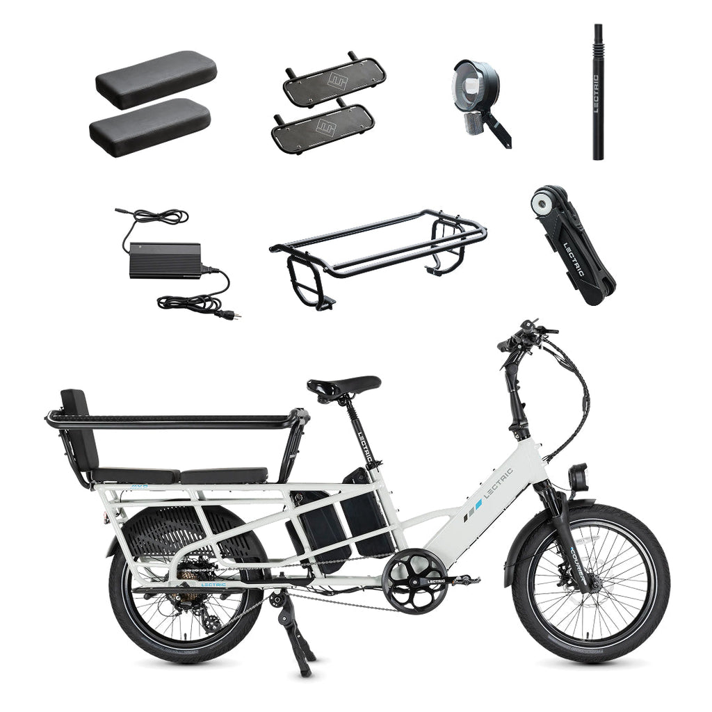 XPedition2 Stratus White Long-Range Dual-Battery - World Car-Free Bundle