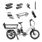 XPedition2 Stratus White Long-Range Dual-Battery - World Car-Free Bundle