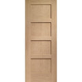 Shaker 4 Panel Internal Oak Door