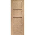 Shaker 4 Panel Internal Oak Fire Door - 1981 x 686 x 44mm