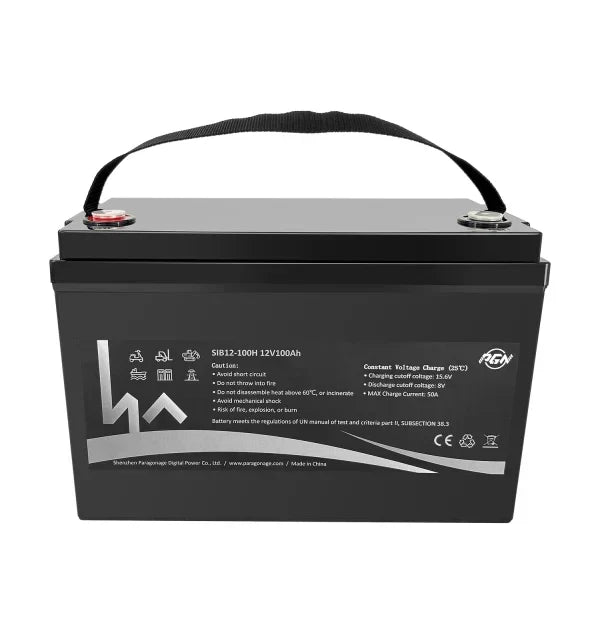 Paragonage PGN SIB12100 Sodium Ion 12V 100AH (31 Case) Solar Battery