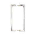 Mitred Pull Handle Polished Steel