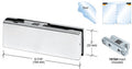 CRL European Top Door Patch Fitting with 1NT304 Insert
