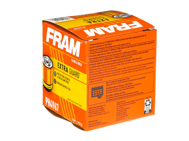 Fram PH4967 Extra Guard Oil Filter w/ 3/4-16 in. Thread