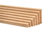 Bullnose/Pencil Round 1 Edge Solid Oak Skirting Boards