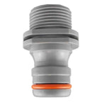 IBC 2” S60X6 Cap with Water Filter, Lever Valve and Max Flo Hose Connectors Set