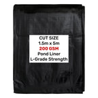 Pond Liner L-Grade 1.5m x 5m