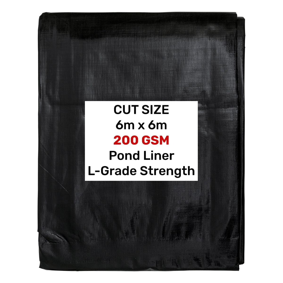 Pond Liner L-Grade 6m x 6m