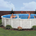 21' x 52" Round Lomart 6"Steel Frame Grey Mist Pool & Package