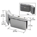 CRL Left Hand 135 Degree Prima Hinge with U-Clamp