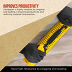 Premium 80 Grit PSA Gold Longboard Sandpaper, 2-3/4" Wide Continuous 12 Yard Roll - Self Adhesive Stickyback