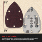 Premium 5-Hole Pattern Mouse Detail Sander Sandpaper Sheets, 160 Disc Variety Pack, Grits 40, 60, 80, 100, 120, 150, 180, 220, 320, 400, 600, 800 - Hook & Loop
