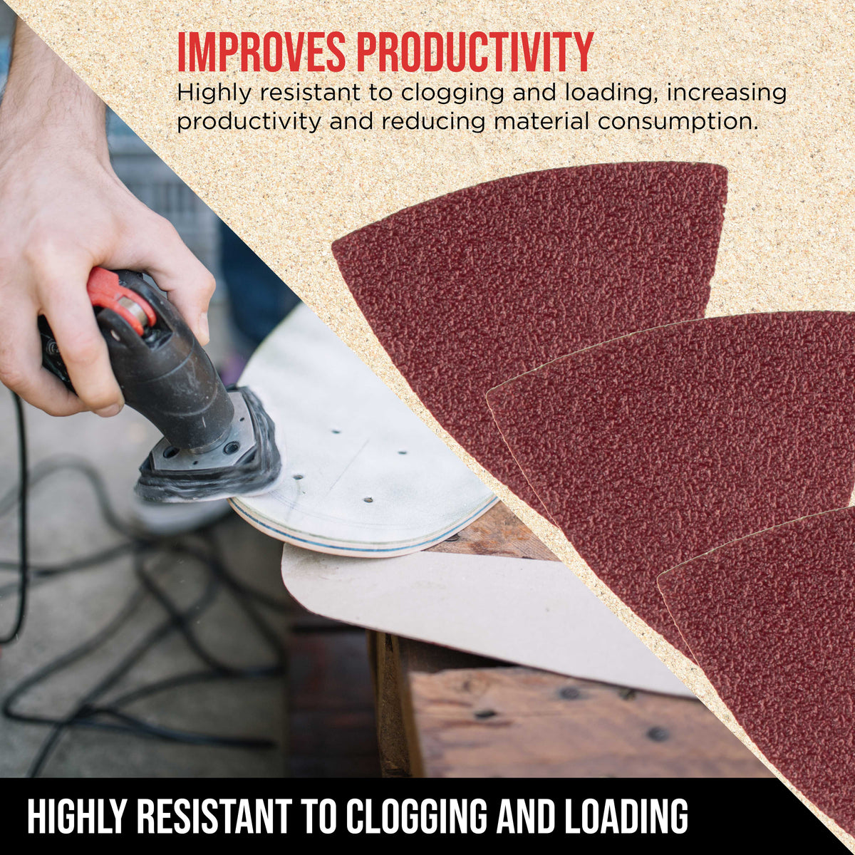 Premium Triangle Mouse Detail Sander Sandpaper Sheets, 100 Disc Variety Pack, Grits 40, 60, 80, 100, 150, 180, 220, 320, 400, 600, 800 - Hook & Loop Disc