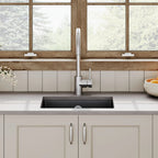 Inspire 457mm Single Bowl Square Inset Sink With Central Waste And Overflow