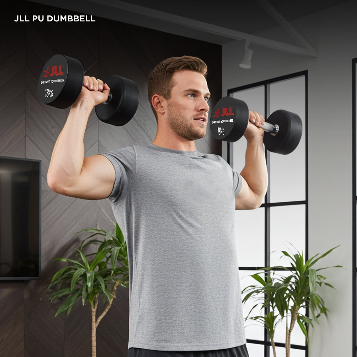 PU Dumbbells 4kg - 32kg