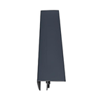 PVC F-Section (16mm) 3m - Anthracite Grey