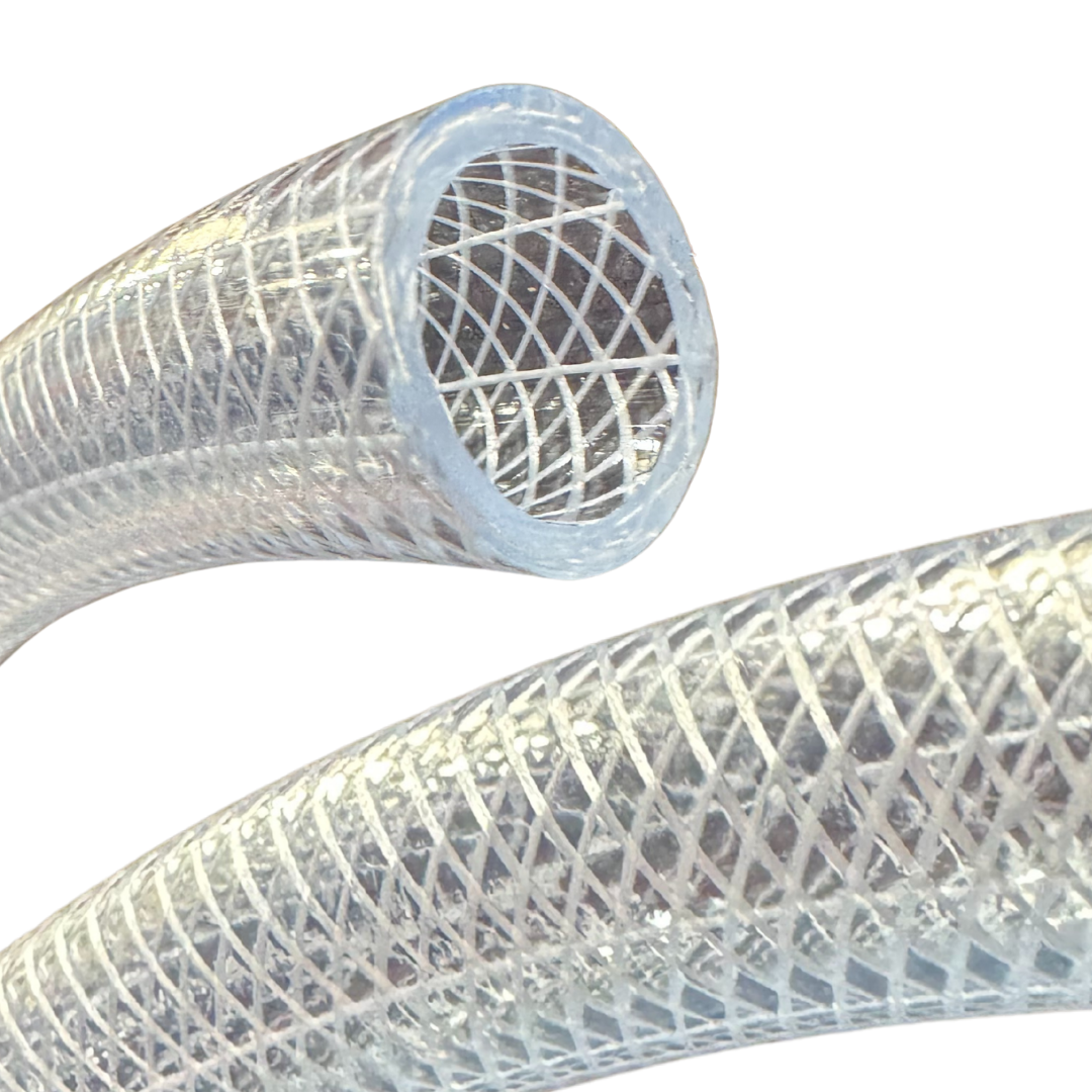 Reinforced PVC Braided Hose – BS6066 Flexible Industrial Hose