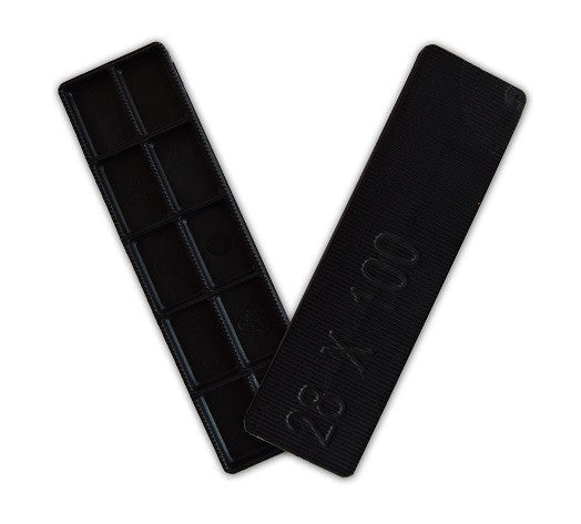 Window Glazing Packers / Flooring Spacers - Mixed Size Pack & Glazing Shovel
