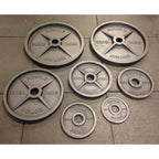 Muscle Motion Cast Iron Machined Olympic Weight Plates