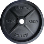 Muscle Motion Cast Iron Machined Olympic Weight Plates