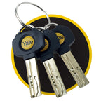 Yale Platinum 3 Star Keyed-Alike Euro Cylinders