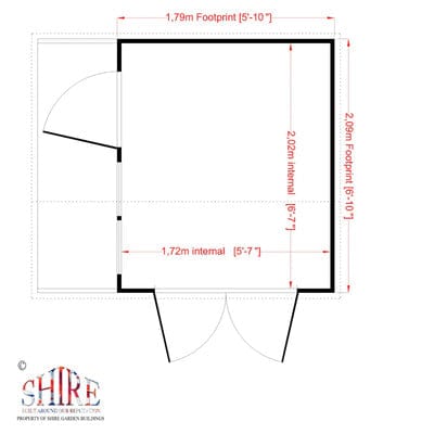 Crib Playhouse - 7ft x 8ft