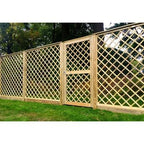 Diamond Trellis Gate Inc Fittings - 1.78m x 1m