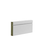 White Primed Shaker Architrave - 80mm x 16mm x 2100mm (Pack of 5)
